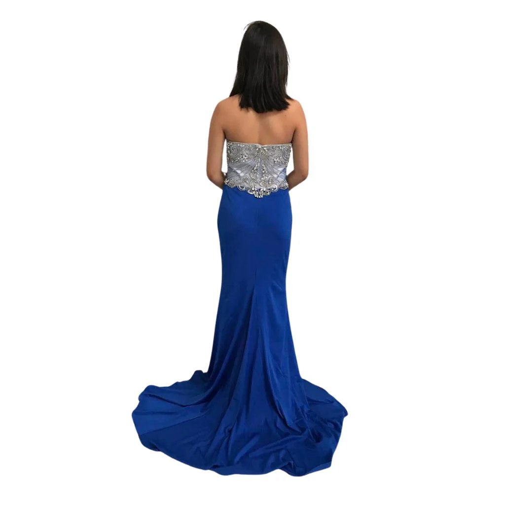 Brand New Handmade Beads Red Long Prom Dress Wedding Dress — photo 9